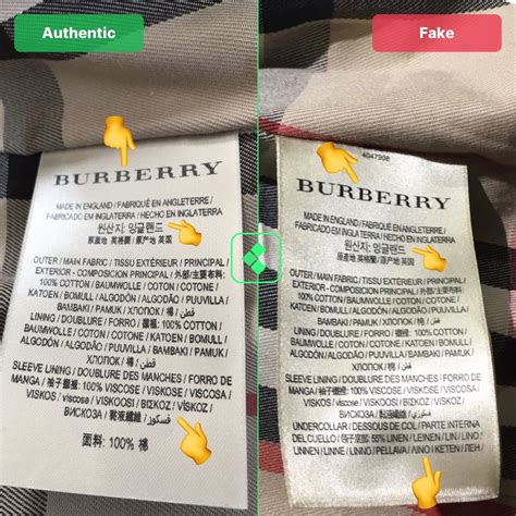 burberry duffle coat fake